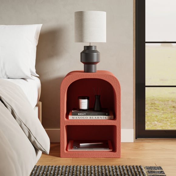 Drue Sculpted Bedside Table