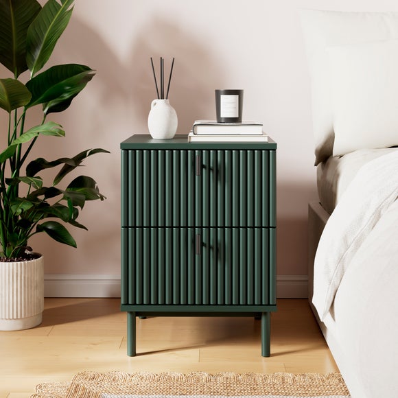 Elsie 2 Drawer Bedside Table