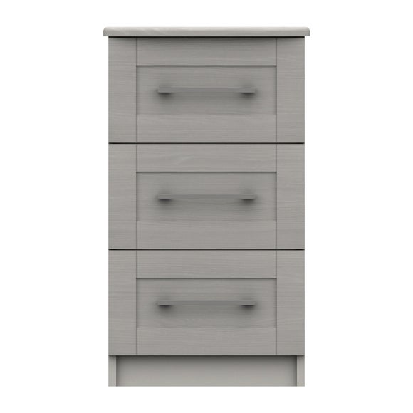 Ethan 3 Drawer Bedside Table
