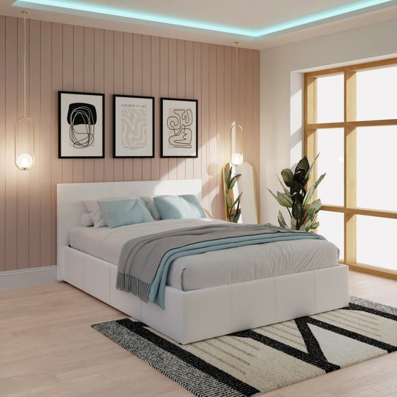 Side Lift Ottoman Bed