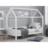 Birlea Home White Wooden Bed Frame - 3ft Single