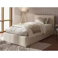 GFW Ecuador Natural Hopsack Fabric Side Lift Ottoman Bed Frame - 5ft King Size