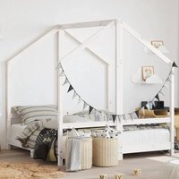 Arnold 70x140cm Kids Wooden Double Sided Daybed Frame In White