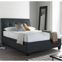 Accord Fabric Ottoman Storage King Size Bed In Slate