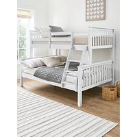 Very Home Novara Detachable Trio Bunk Bed With Mattress Options (Buy &Amp; Save!) &Ndash; White - Fsc&Reg; Certified - Bed Frame Only