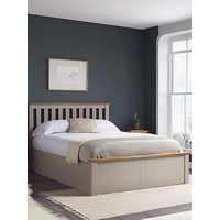 Birlea Phoenix Ottoman Wooden Bed - Grey - King