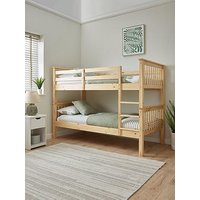 Very Home Novara Bunk Beds With Mattress Options (Buy &Amp; Save!) - Fsc&Reg; Certified - Bed Frame With 2 Standard Mattresses