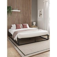 Gfw Platform Bed With Mattress Options (Buy &Amp; Save!) - Black - Bedframe + Standard Mattress