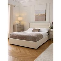 Very Home Gabriel Fabric Winged Bed Frame With Mattress Options (Buy &Amp; Save!) - Fsc&Reg; Certified - Bed Frame Only