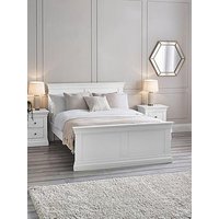 Julian Bowen Clermont Bed Frame - Surf White - King