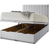 Shire Beds Liberty 1000 Pocket Memory Mattress And Upholstered Ottoman Divan Base Bed Set (Headboard Sold Separately) - Fsc&Reg; Certified
