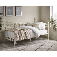 Versailles - Single - Guest Day Bed - White - Metal - 3ft - Happy Beds