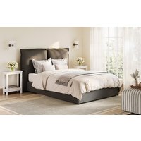 LPD Sunday Fabric Bed Frame, Superking, Dark Grey