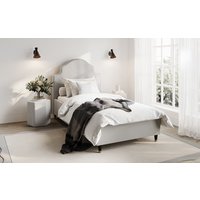 LPD Monterey Fabric Bed Frame, Single, Light Grey