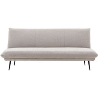 Duncan Fabric 3 Seater Sofa Bed In Light Grey