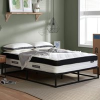 Cardiff Fabric Double Mattress In White
