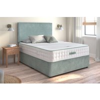 Dunlopillo� Meya Latex Hybrid Mattress + Premium Divan Bed, Cream, 2 Drawer, Single