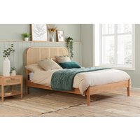 Birlea Margot Rattan Oak Bed, Super King