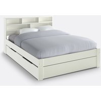 Nikko Bed in Solid Pine and MDF with Bed Base