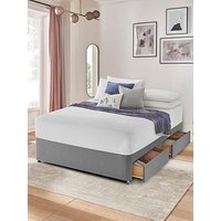 Silentnight Divan Bed Base With Storage Options - King