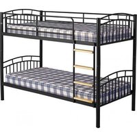 Vanquish 3 Metal Bunk Bed in Black